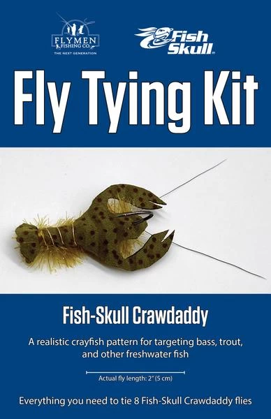 FLYMEN FLY TYING KIT - FS CRAWDADDY 3 FLYMEN FLY TYING KIT - FS CRAWDADDY