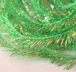 Flybox Gold Holographic Straggle -Fly Gear Shop GoldintenseLime 1