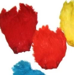 INDIA HEN CAPES DYED