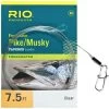 RIO PIKE/MUSKY II STAINLESS WIRE WITH SNAP 1 RIO PIKE/MUSKY II STAINLESS WIRE WITH SNAP -Fly Gear Shop LEADERRIO