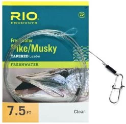 RIO PIKE/MUSKY II STAINLESS WIRE WITH SNAP