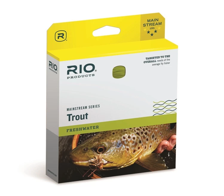 RIO MAINSTREAM TROUT WF FLOATING 3 RIO MAINSTREAM TROUT WF FLOATING