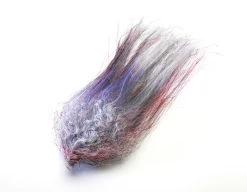 HEDRON BIG FLY FIBER WITH CURL -Fly Gear Shop blackwhite