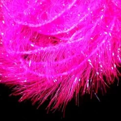 FLYBOX MEDIUM CRYSTAL HACKLE 17mm -Fly Gear Shop flpink 3