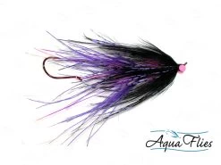 AQUA FLIES Stu's Ostrich Intruder PURPLE/BLACK(PB7C)