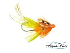 AQUA FLIES Stu's Steelie Piglet Yellow/Orange/Gold (PB5A)