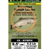 FROG HAIR Transistion Nymph Stiff Butt Tapered Leaders -Fly Gear Shop transition 2009 large